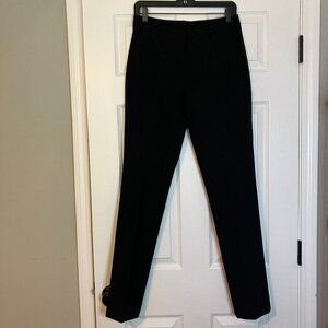 St. Emile: Straight-leg black dress pants (size 6)